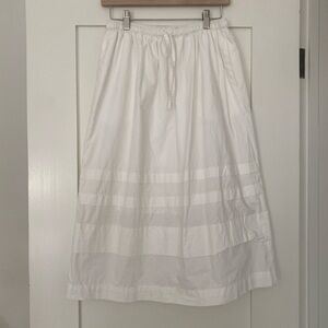 Nothing written cotton white skirt